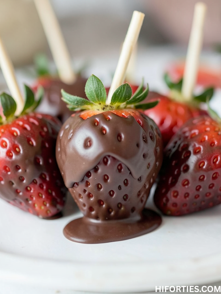 Valentine’s Chocolate Covered Strawberries