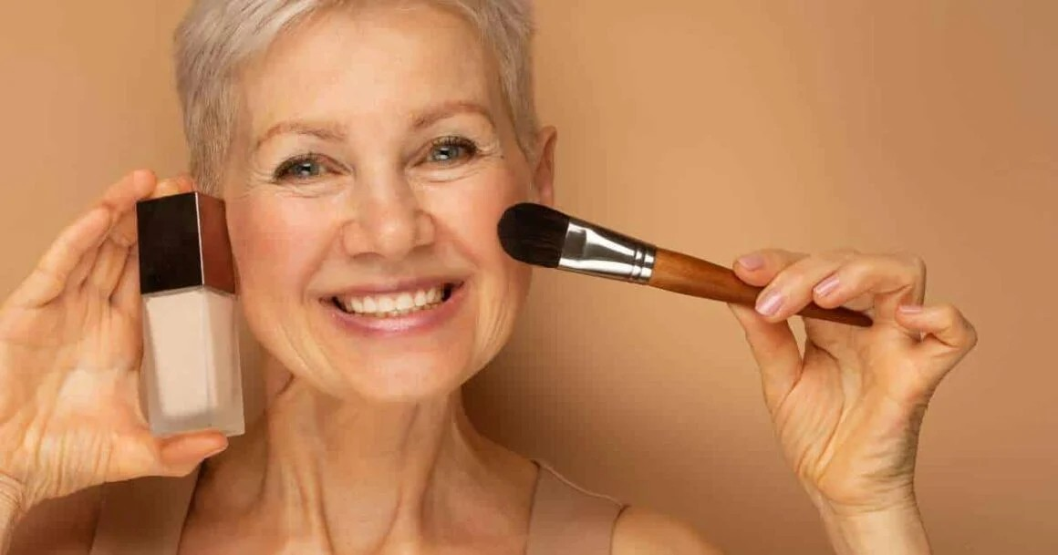 Find The Best Foundation For Mature Skin Over 40